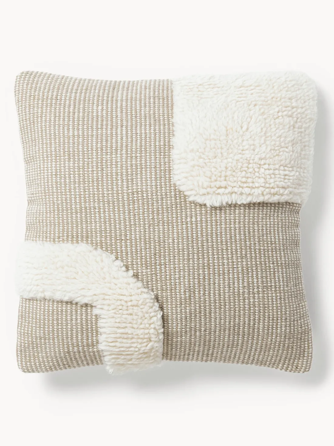 Funda de cojín artesanal Wool