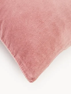 Funda de cojín bordada con estampado geométrico Verina