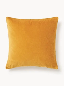 Funda de cojín bordada con estampado geométrico Verina