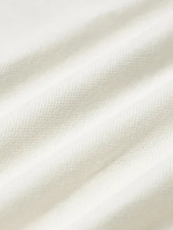 Funda de cojín bordada de algodón texturizada Izad