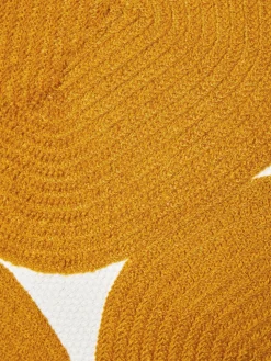 Funda de cojín bordada de algodón Bardia