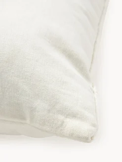 Funda de cojín bordada de algodón texturizada Vahid