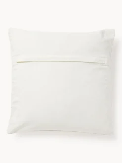 Funda de cojín bordada de algodón Bardia