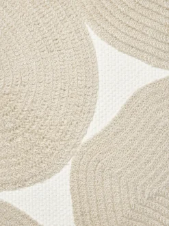 Funda de cojín bordada de algodón Bardia