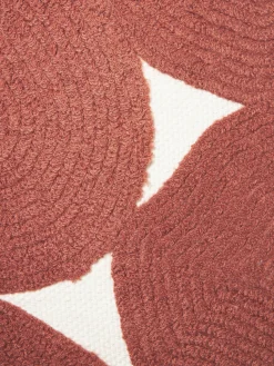 Funda de cojín bordada de algodón Bardia