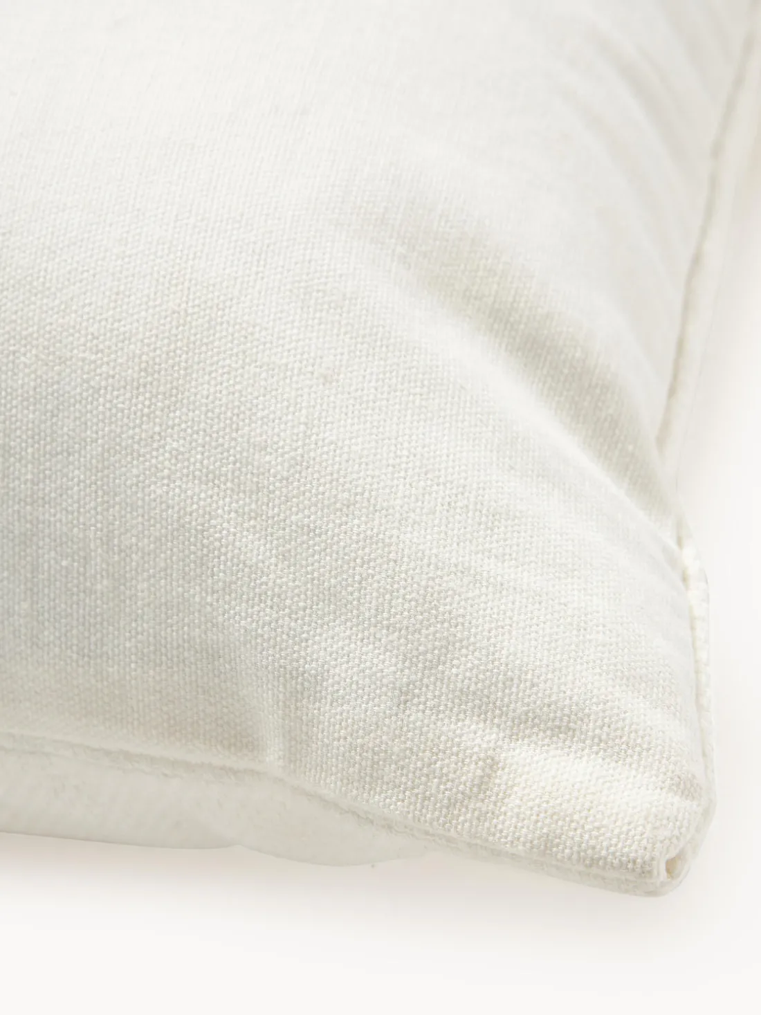 Funda de cojín bordada de algodón texturizada Vahid