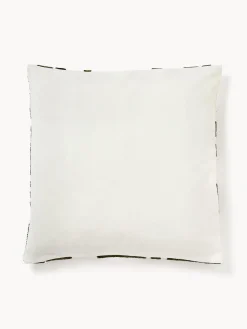 Funda de cojín bordada de chenilla Fran