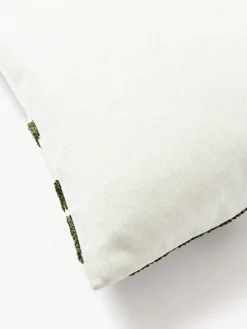 Funda de cojín bordada de chenilla Fran