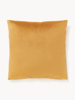 Funda de cojín bordada de terciopelo Giro