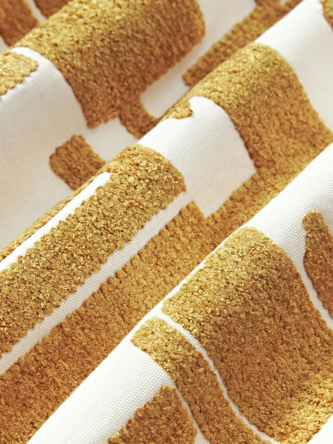 Funda de cojín bordada de chenilla Fran