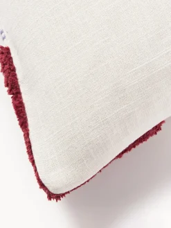 Funda de cojín capitoné con mechones decorativos Coraline