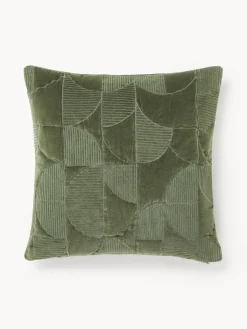 Funda de cojín con estampado geométrico Verina