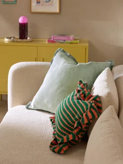 Funda de cojín con flecos Nikita