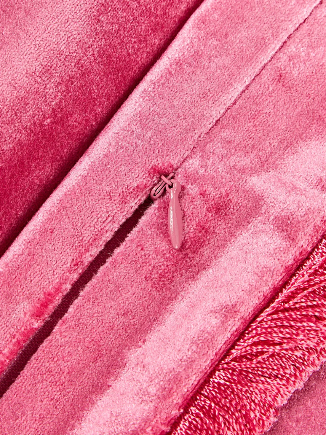 Funda de cojín con flecos Nikita