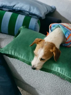 Funda de cojín con flecos Nikita