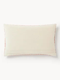 Funda de cojín con inscripción bordada Whatever