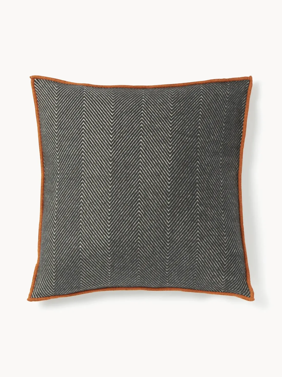 Funda de cojín con punto espiga Agatha