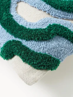 Funda de cojín con tejido capitoné Jiri