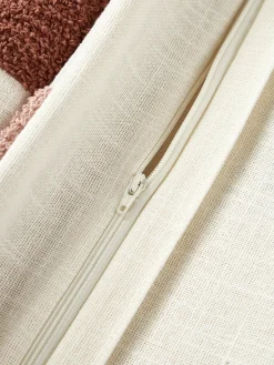 Funda de cojín con tejido a cuadros Scout