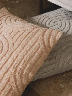 Funda de cojín de algodón Bell