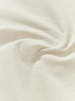 Funda de cojín de algodón con tejido capitoné Sela