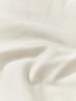 Funda de cojín de algodón con tejido capitoné Sela