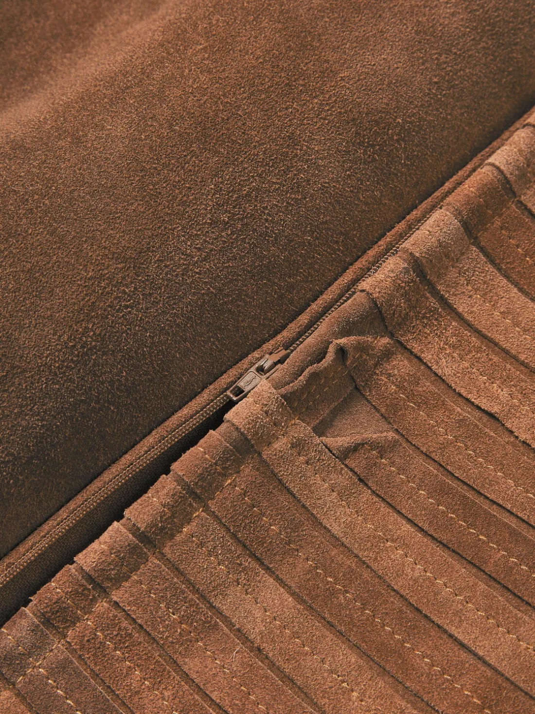 Funda de cojín de antelina Xavier