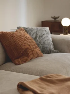 Funda de cojín de antelina Xavier