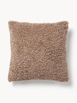 Funda de cojín de borreguillo Dotty