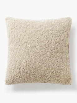 Funda de cojín de borreguillo Mateo