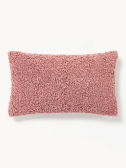 Funda de cojín de borreguillo Dotty