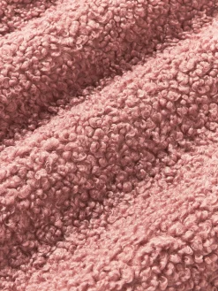 Funda de cojín de borreguillo Dotty