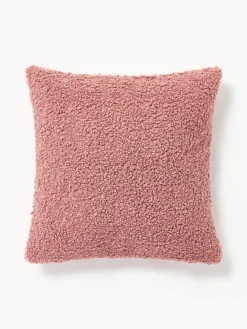 Funda de cojín de borreguillo Dotty