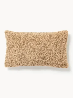Funda de cojín de borreguillo Dotty