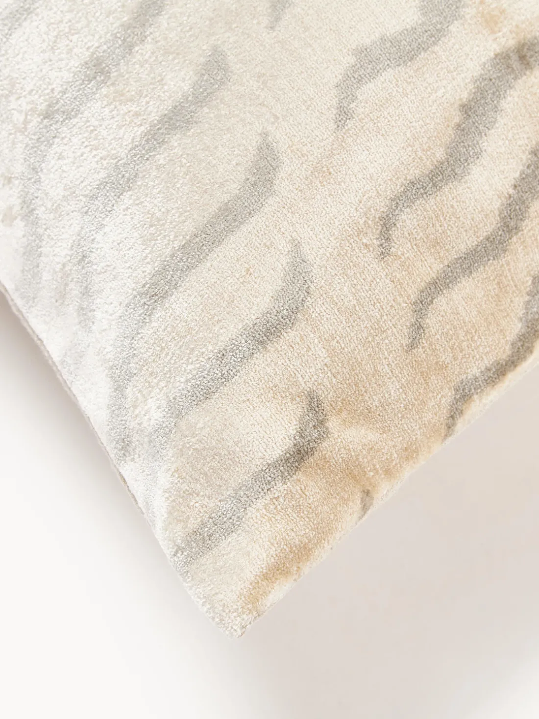 Funda de cojín de jacquard de viscosa Helene