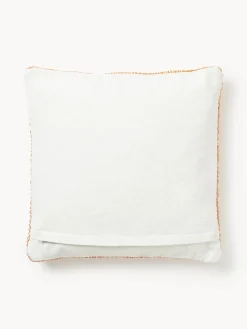 Funda de cojín de lana bordada Jaira