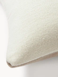 Funda de cojín de lana con diseño abstracto Aylin