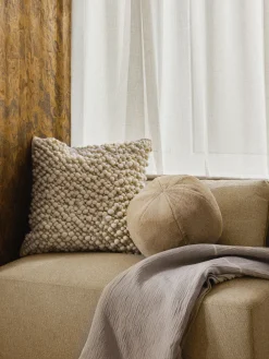 Funda de cojín de lana Loca