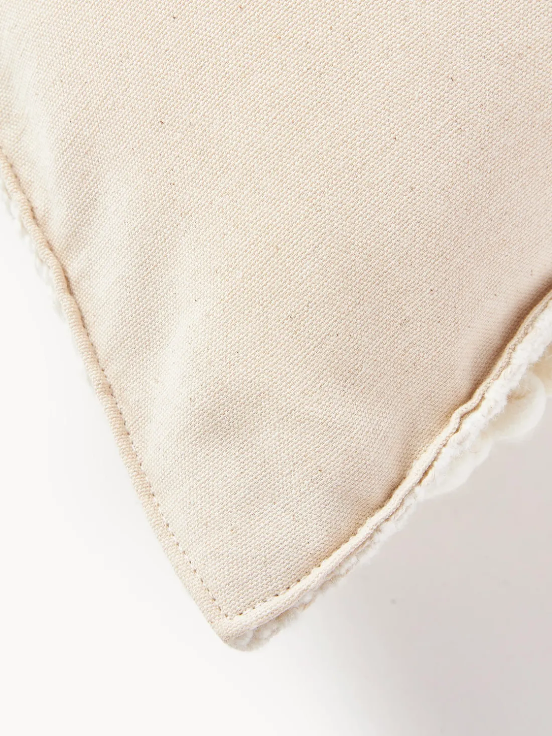 Funda de cojín de lana Loca