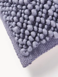 Funda de cojín de lana Loca