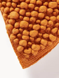 Funda de cojín de lana Loca