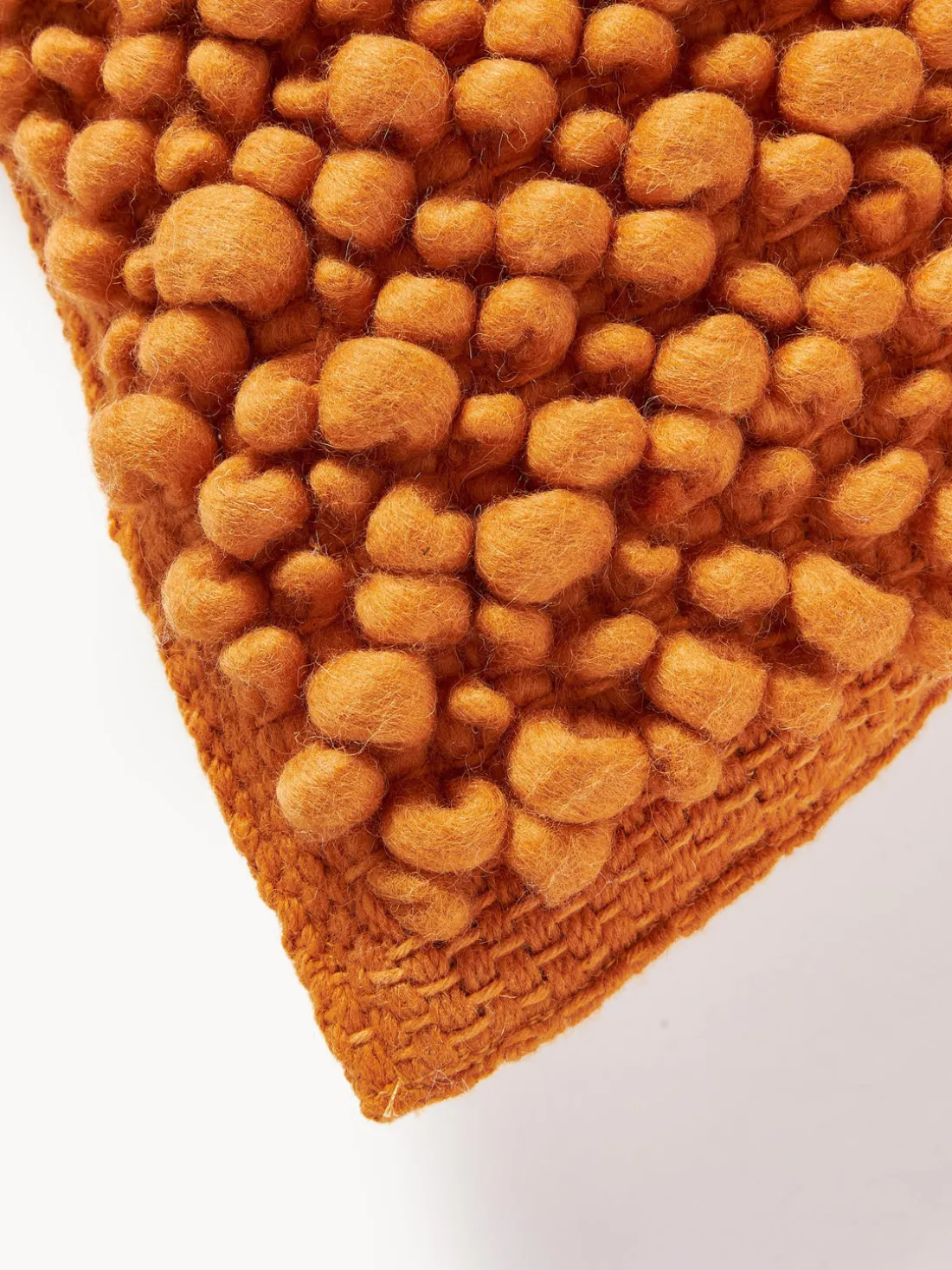 Funda de cojín de lana Loca