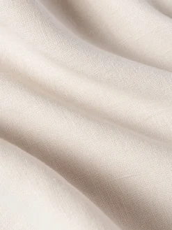 Funda de cojín de lino con flecos Luana