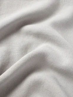 Funda de cojín de lino con flecos Luana