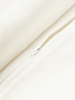 Funda de cojín de lino con flecos Luana