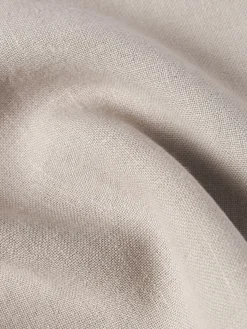 Funda de cojín de lino con flecos Luana