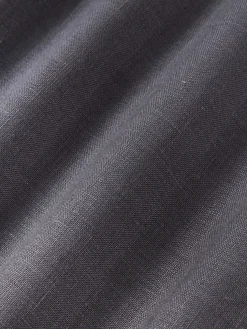 Funda de cojín de lino con flecos Luana