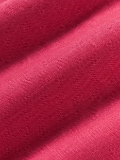 Funda de cojín de lino con estampado gráfico Lexi