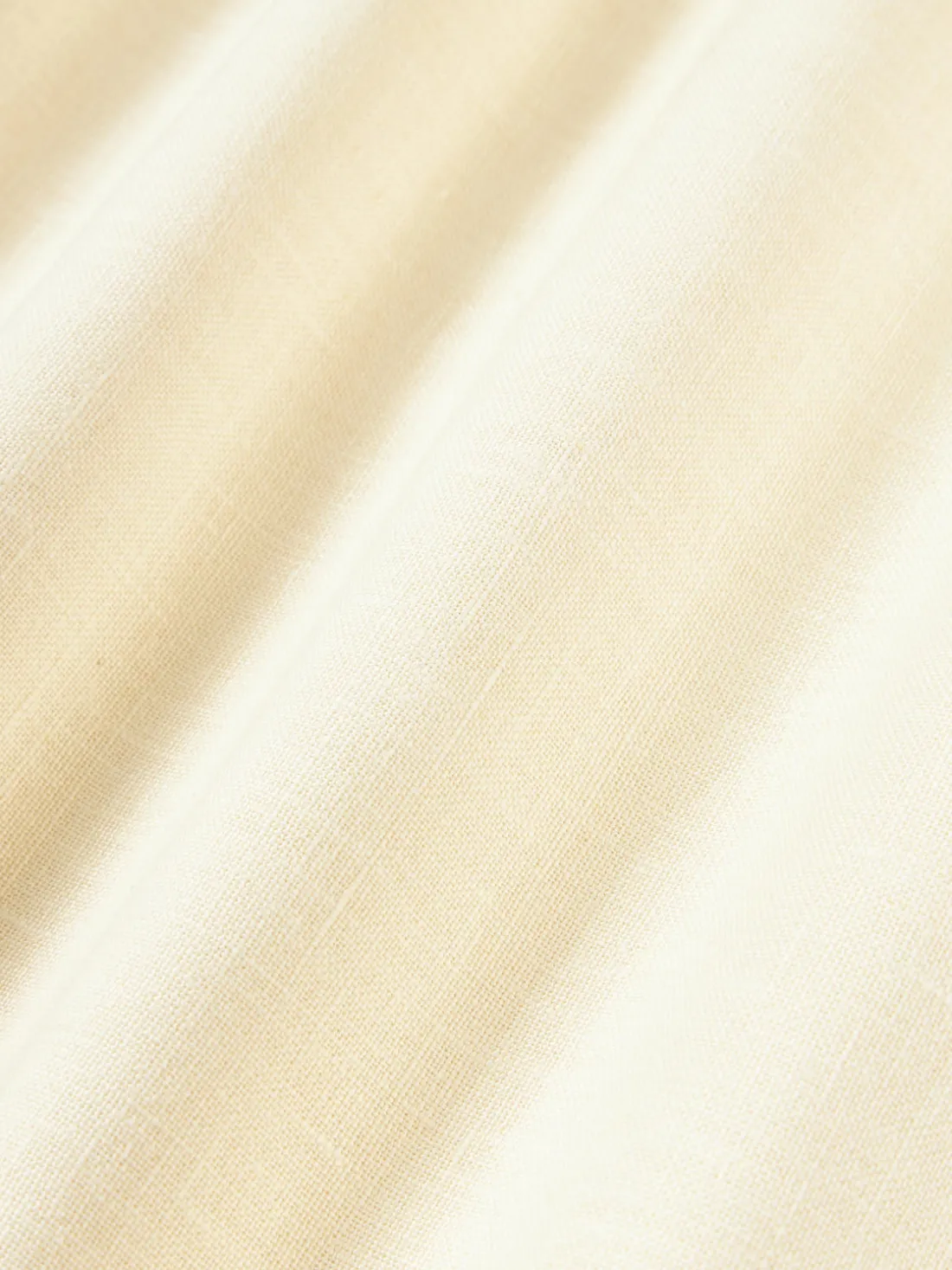 Funda de cojín de lino con flecos Luana