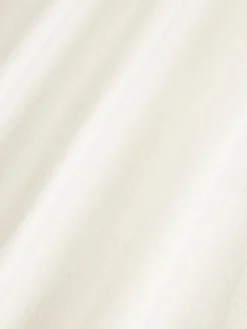 Funda de cojín de lino con dobladillo elevado Taryn